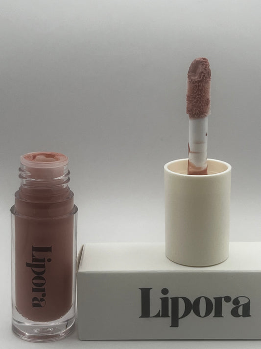 Lipora - BARE - Soft Pink-Nude Lip Gloss